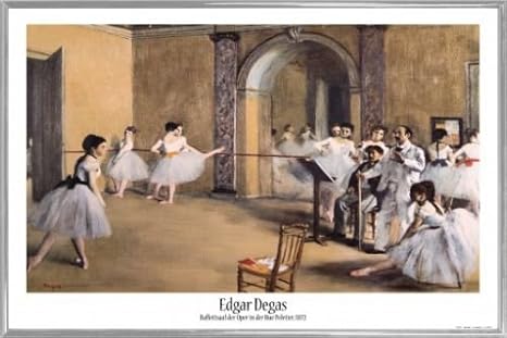 Amazon Com Edgar Degas Poster And Frame Plastic The Dance