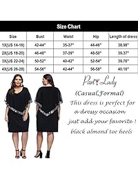 Vestido de fiesta para mujer, cuello en V, elástico, casual, con volantes, talla extragrande (XL-4XL)