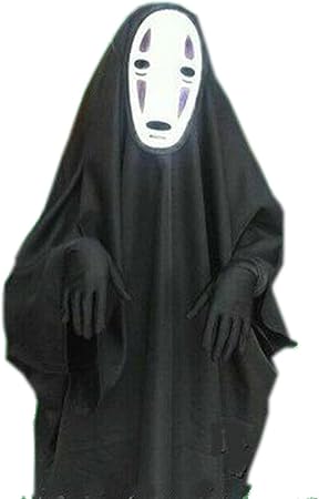 Amazon Co Jp カオナシ コスプレ お面 選べる 1 3 5枚 セット マスク ハロウィーン ハロウィン 変装 Cosplay かおなし 顔なし 千と千尋の神隠し コスチューム 衣装 仮装用 ハロウイン パーティー グッズ コスプレ ディズニー 仮装 ハロウィーン Halloween Costume