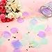 TecUnite Pastel Table Confetti Unicorn Confetti 1 Inch Round Tissue for Baby Shower Unicorn Birthday Party Decoration, 1.76 oz(Mint Green, Purple, Pink, Cream)