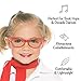 Hip Hop 50's Shop Kids Cat Eye Glasses (Baby-Toddler, black)