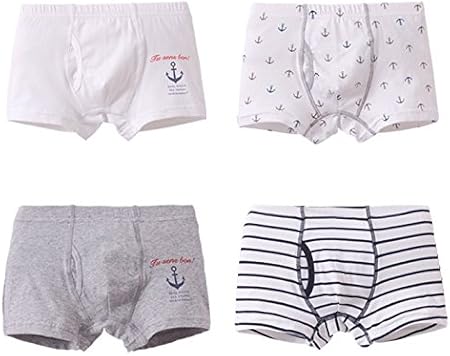 Ropa Interior De Algodon Ninos Ninos Pro Boxer Cuatro Pack Bebe Cuatro Angulo 4 Piece Pants 2 Amazon Es Bebe