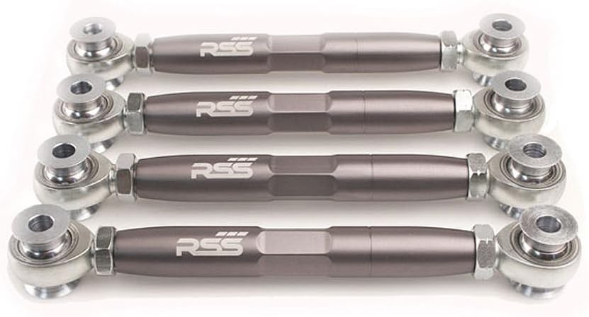 RSS REAR ADJUSTABLE UPPER LINK ARM KIT - FOR PORSCHE 996 AND 997 (SET OF 4)