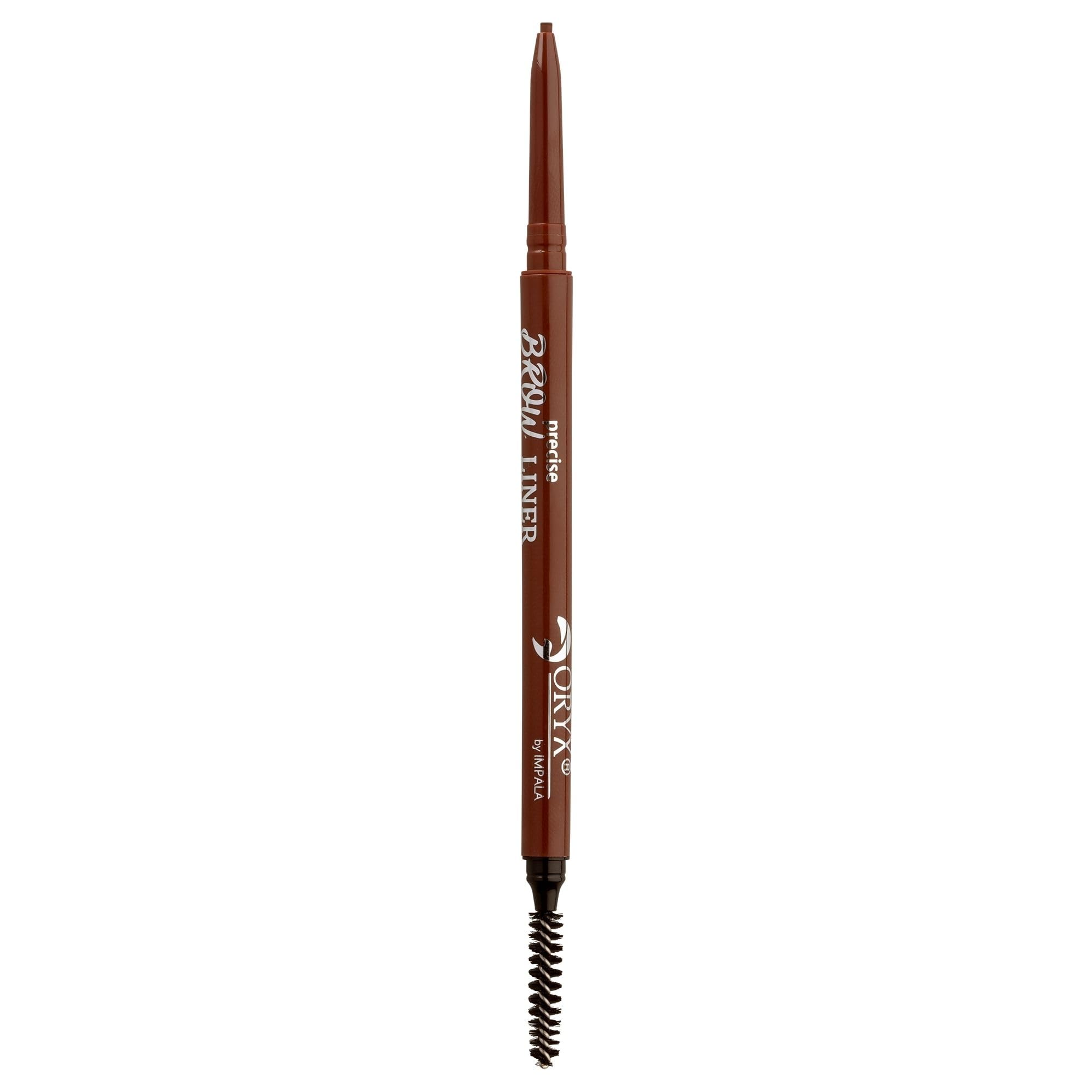 ORYX - Retractable Eyebrow Pencil with Eyebrow Brush by Impala I Automatic Eyebrow Filler I Ultra-pigmented I Waterproof I Transfer Resistant I Color 602 Chestnut
