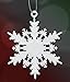 White Snowflake Ornaments - Set of 96 Small (2