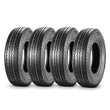 MaxAuto Set of 4 225/75R15 DOT Trailer Tires 225/75R-15 22575R15 10Ply, Load Range E