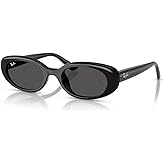 Ray-Ban RB4441D Oval Sunglasses for Men for Women +BUNDLE with ACCESSORY EYEWEAR KIT