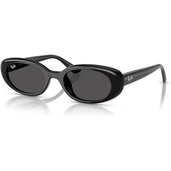 Ray-Ban サングラス　RB4441D オーバル キャットアイ Amazon.com: Ray-Ban RB4441D Oval Sunglasses, Black/Dark Grey