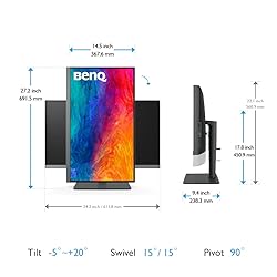 BenQ PD2706U 27-inch 4K Monitor, 90W