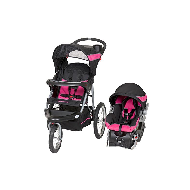 Baby Trend Expedition Jogger Travel System, Bubble Gum