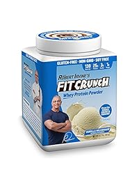 Fitcrunch Mezcla triple de proteínas | Diseñado por Robert Irvine | Con tecnología Mixability, libre de...