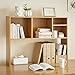 DormCo The College Cube - Desk Bookshelf - Beech Color