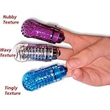 Magetefia Sex Toy Waterproof Finger Brush Mini Vibe Vibrating Vibration Vibrator Toys G-spot Clitorial Stimulation Stimulator Personal Massage for Women Female Lovers Couple