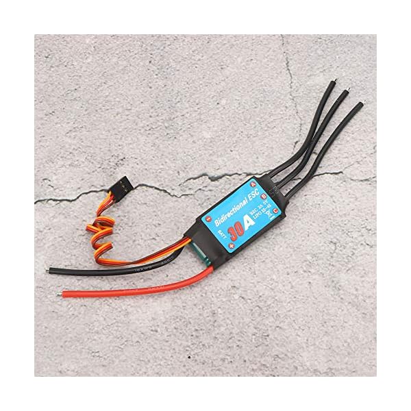 Dilwe RC Einweg-Regler, RC Brushless ESC Elektronischer Geschwindigkeitsregler Einweg-Steuerung für RC-Car, Schiffe… – Bild 6