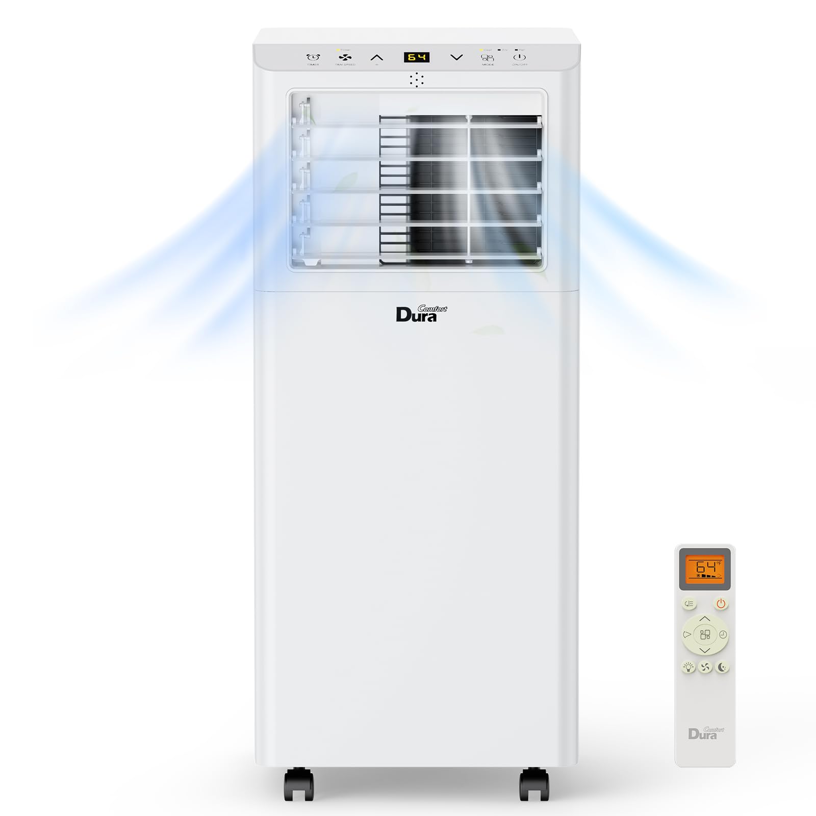 Photo 1 of ***IMAGE AND DESCTRIPTION REFERENCE***DuraComfort Portable Air Conditioners, 8,500 BTU(Ashrae) /5,100 BTU (SACC), Cooling,Dehumidifier,Fan Mode,Up to 200 Sq.Ft,Suitable for compact Rooms,White