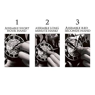 Gullei.com Cadeau Horloge Mural en Vinyle Inscription The Beatles Creative - Les Beatles, Paul McCartney, John Lennon, RIngo Starr, George Harrison Gullei.com Cadeau Horloge Mural en Vinyle Inscription The Beatles Creative – Image 2