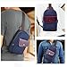 Qcute Canvas Sling Bag, Outdoor Sports Casual Chest Bags Satchel Shoulder Backpack for Men Women (Sapphire)