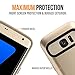 Alpatronix Galaxy S7 Battery Case, 4500mAh Slim Portable Protective Extended Charging Cover Rechargeable External Backup Charger Compatible with Samsung Galaxy S7 (5.1 inch) BX420 - (Gold)
