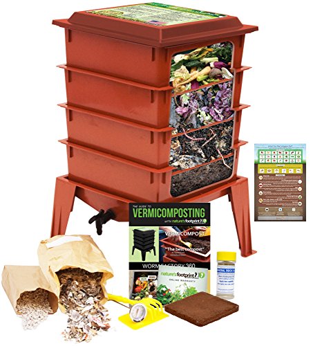 Worm factory 360 worm composting bin + bonus "what…