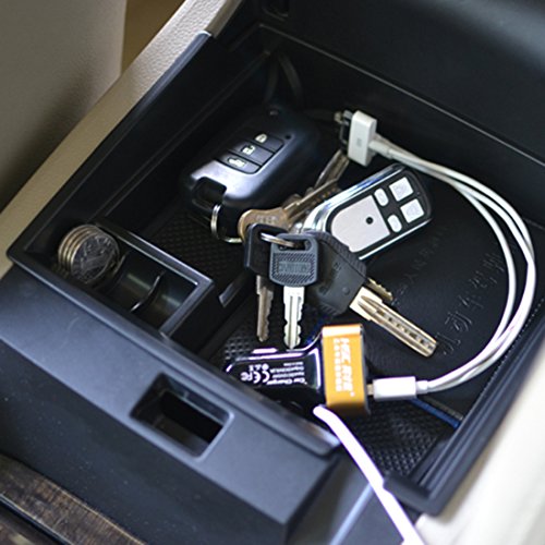 SUPAREE Armrest Storage Organizer Center Console Tray Divider Glove Box for Honda Accord 2015