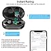 Wireless Earbuds Bluetooth 5.0 Headphones, 120H Playtime Deep Bass Stereo Sound Earbuds with Microphone, IPX8 Waterproof Headphones with Charging Case for Sportsthumb 2