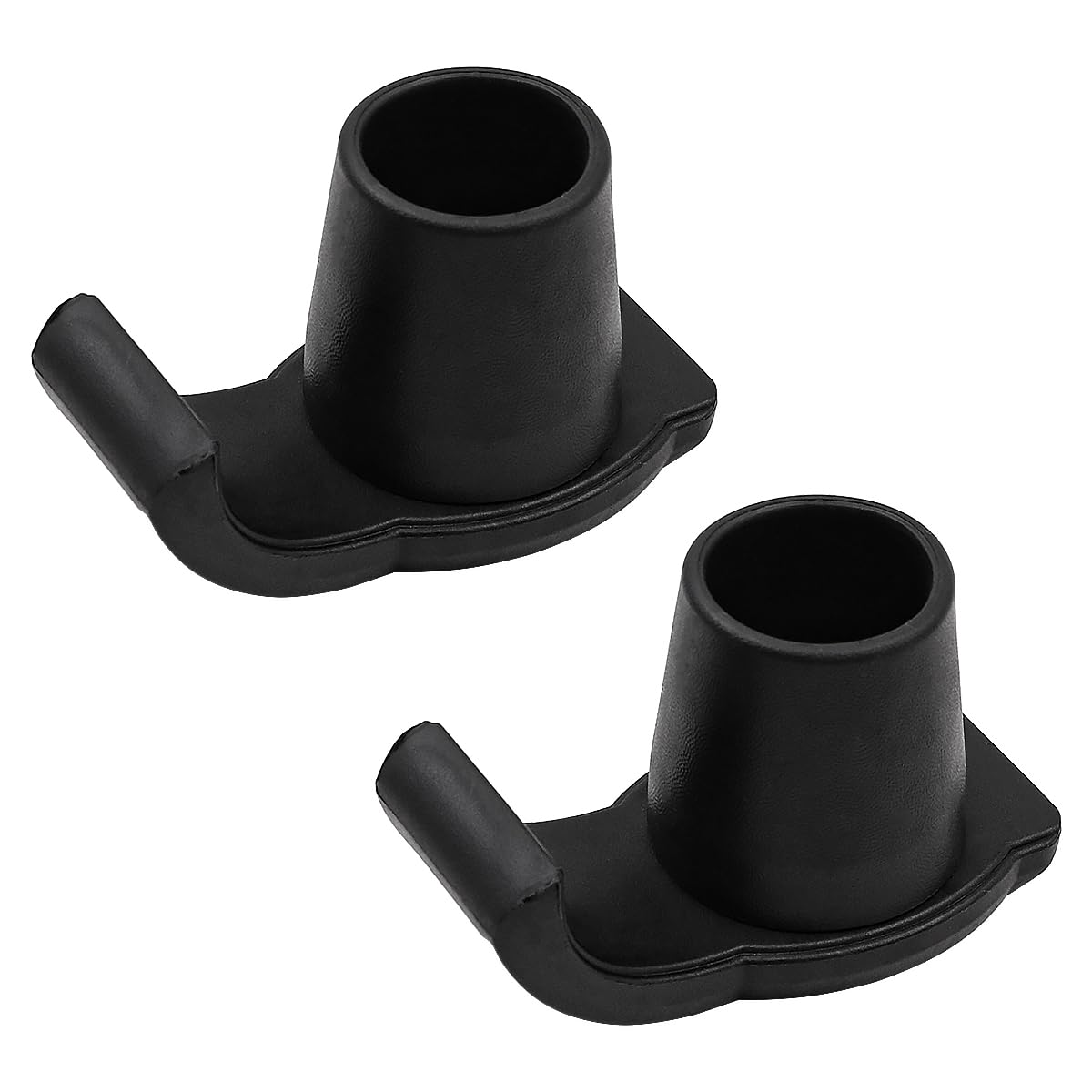 POFET 1Pair Non-slip Foot Mats for Zimmer Frame Walker universal sled anti-slip footbed