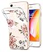 Spigen Liquid Crystal Designed for Apple iPhone 8 Case (2017) / Designed for iPhone 7 Case (2016) - Aquarelle Rose