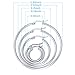 Stainless Steel Womans Hoop Earrings