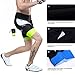 Eco-daily Men's Cycling Shorts Padded Bicycle Riding Half Pants Bike Biking Cycle Tights Black-Yellow