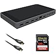 YOLOLIV YoloBox Pro Portable Multi-Camera Studio Encoder/Streamer/Switcher/Monitor (YoloBox Pro) Bundle with 128GB UHS-I SDXC Memory Card and 6' HDMI Cable