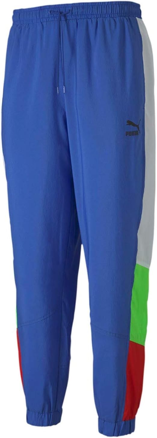 puma track pants blue