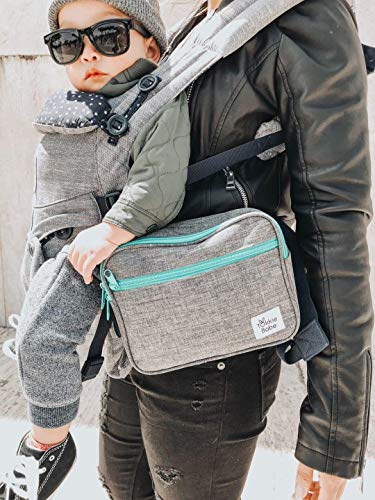 image for TOKKIE BABE Baby Carrier Extension Storage Pouch - Fit All Essentials 