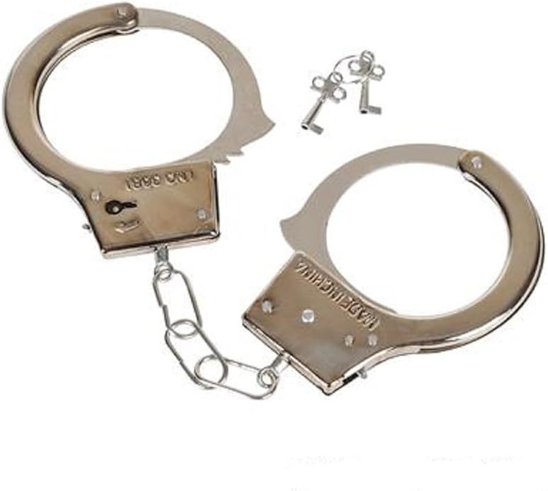 10.5" STEEL HANDCUFFS. ONE DOZEN. Jewelry