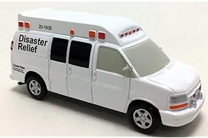 Iconic Replicas Ambulance: Disaster Relief 1:64 Scale