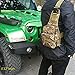 Boxuan warehouse Outdoor Tactical Shoulder Backpack（+flag patch）, Military & Sport Bag Pack Daypack for Camping, Hiking, Trekking, Rover Sling,chest bag (Pythons Tan)