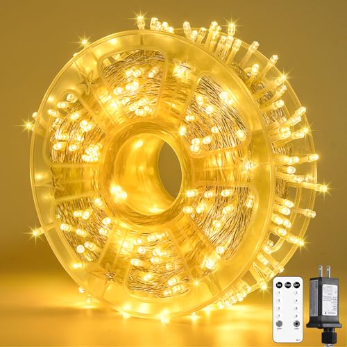 JMEXSUSS 400 LED Christmas Lights Outdoor
