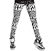 Alexandra Collection Love Dance Leggings for Women Black/White