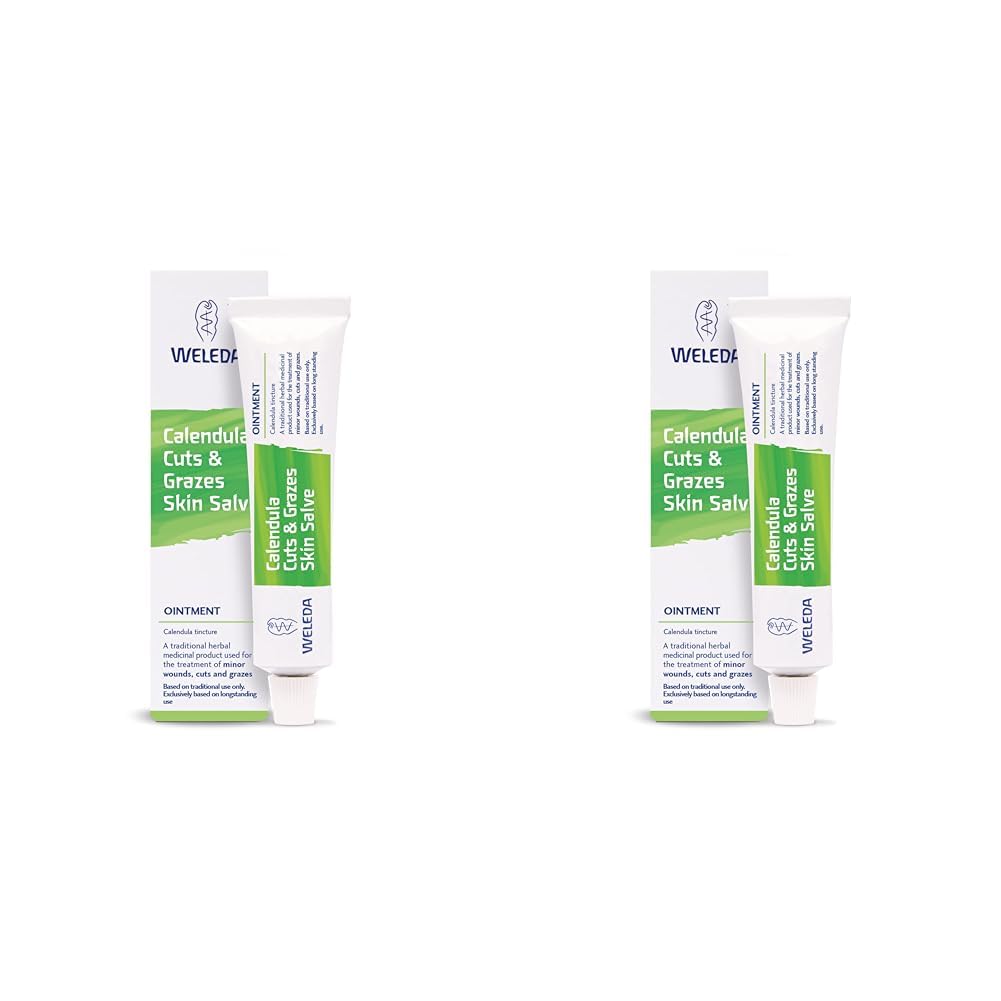 Weleda Calendula Cuts & Grazes Skin Salve, 25 g (Pack of 2)