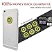 EMF Protection Sticker for Smartphone- Anti-Radiation Shield for Phone, Laptop, Tablet, Microwave, Kindle- Blocks Radiation Neutralizer- Fashionable Bumper Sticker- Healthier Environment (Gold)
