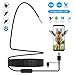 USB Endoscope, 3 in 1 Semi-Rigid Type C Borescope Inspection Camera, Cinsey 5.5mm Waterproof Snake Camera with 6 Adjustable Led for Android, Tablet, PC & MacBook (usb endoscope)