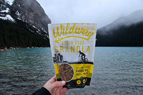 Wildway Banana Nut Grain-free Granola, 8oz (Certified gluten-free, Paleo, Vegan, Non-GMO)