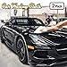 Bamoer [2 pack] Multipurpose Car Wax Wet cloth, Car Plated Wax, Auto Car Wax Kit, Shiny Polishing, Car Care Lifting Hardness, Scratch Proof, Heat Proof and Lasting Protection