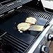 GardenHome® Heavy Duty Grill Mat Set of 2 Nonstick BBQ Grilling Mats - 15.75 x 13 Inch (2, 15.75
