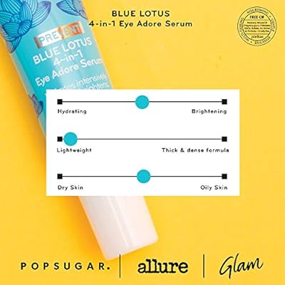 purlisse blue lotus 4 in 1 eye adore serum