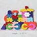 DOUYYE Education Letter and Number Toy, Interactive Kids Play Game ,Wooden Blocks Train Shape Jigsaw Puzzles Toys for 3 4 5 year old and Up Boys Girls Toddlers Preschool Children Babies (26 pcs)
