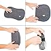 Zura Energy Ultralight Inflatable Travel Camping Pillow + Locking Carabiner + eBook, Comfortable, Compact, Ergonomic, Compressible, Beach, Hiking Gear, Neck Hammock Support While Camp Backpacking