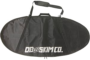 DB SKIM CO. DB Skimboards Travel Bag, Skimboard Carrying Multiple Boards, with Backpack Straps, Shoulder Strap & Handles