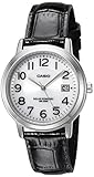 Casio Unisex MTP-S100L-7B1VCF Solar Analog Display Quartz Black Watch