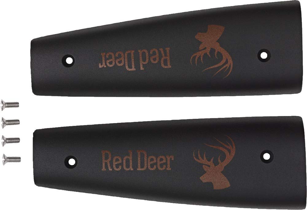 Red Deer 4260239362539 Side Wings Black with Logo for Barber Clipper No. 1