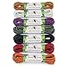 Toucan Laces Dress Shoe Laces for Men's Shoes (7 Pairs) Shoelaces | Shoe Strings